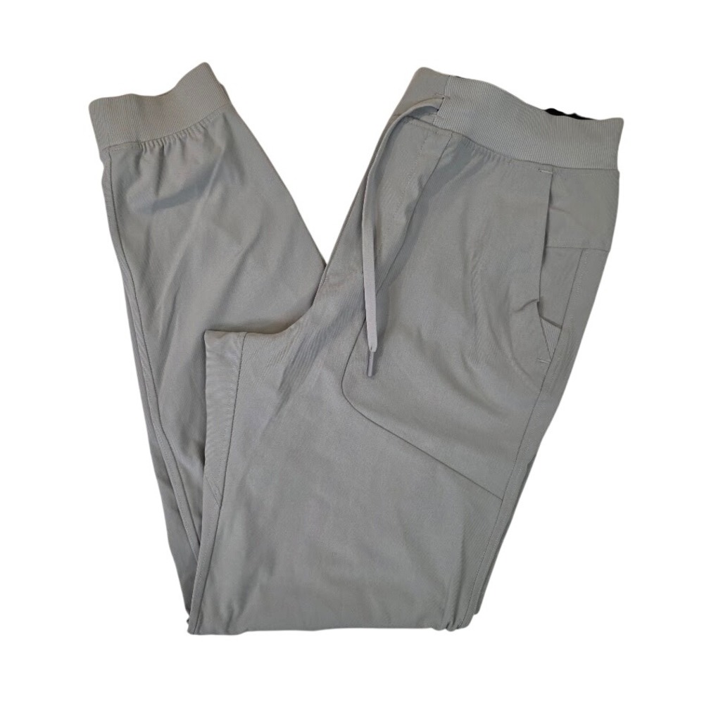Lululemon Men's M ABC Warpstreme Jogger Grey Tapered Drawstring Pants LM5A85S